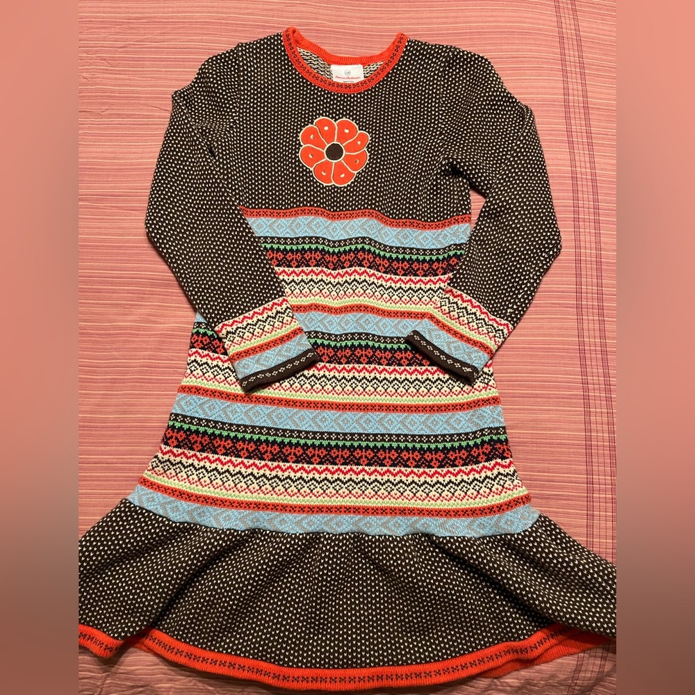 Hanna Andersson Girls sweater dress